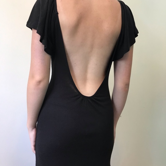 Kiki de Montparnasse black cotton loungewear backless dress. Totally 💯 spot on! - Picture 7 of 8